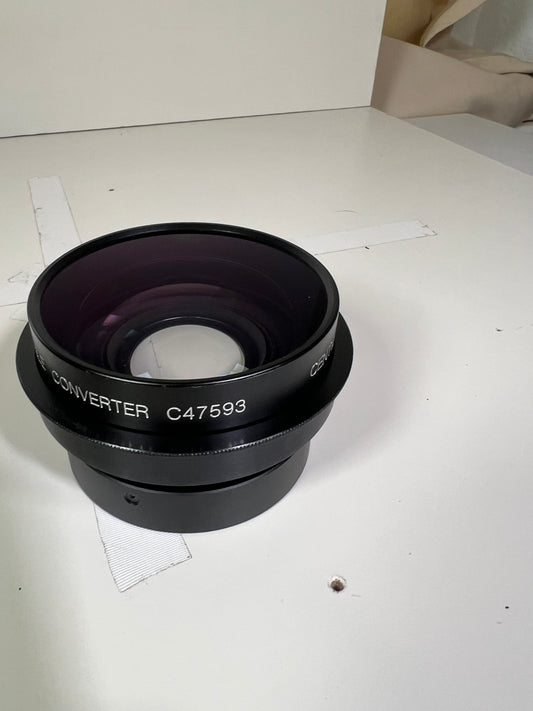 Century Precision Optics 0.65× Wide Angle Converter Lens with Digital Sunshade Series 9 (80 mm)