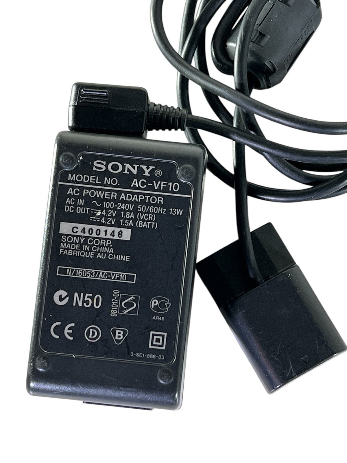 Sony AC-VF10 Camcorder Ladegerät Netzteil für NP-FS Akkus + DK-115 DC Adapter