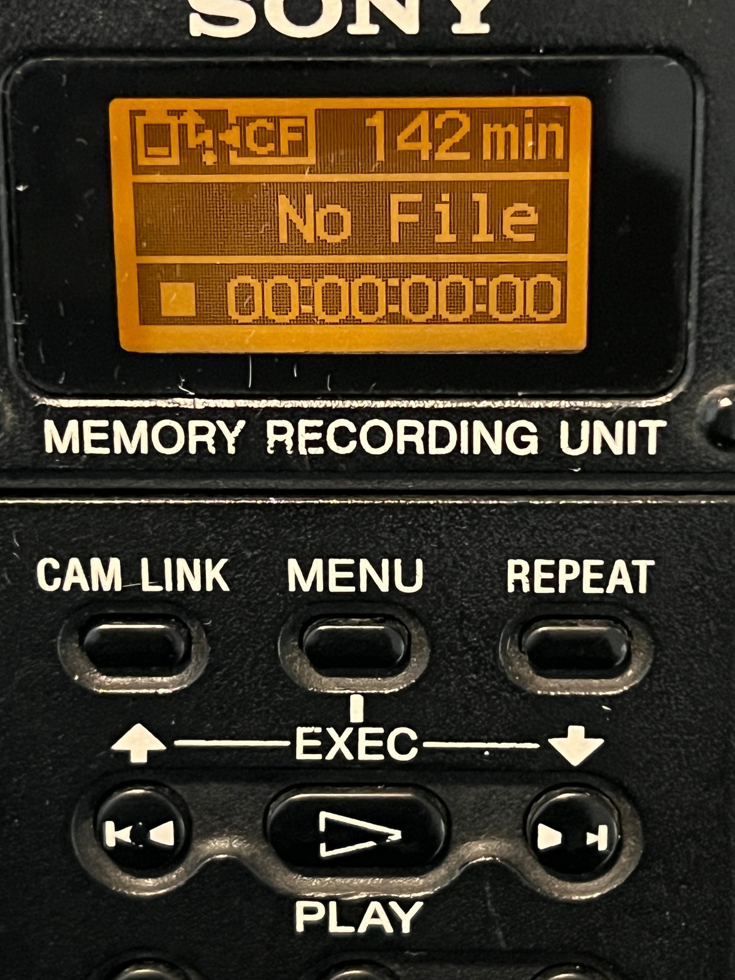 Sony HVR-MRC1 Compact Flash Memory Recording Unit