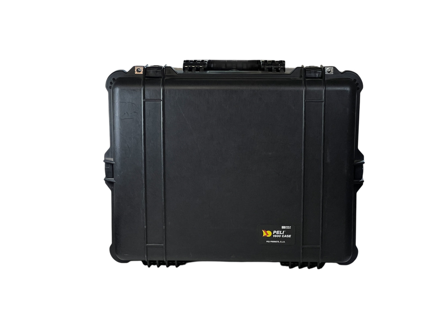 Peli 1600 Protector Case with Custom Foam – Black