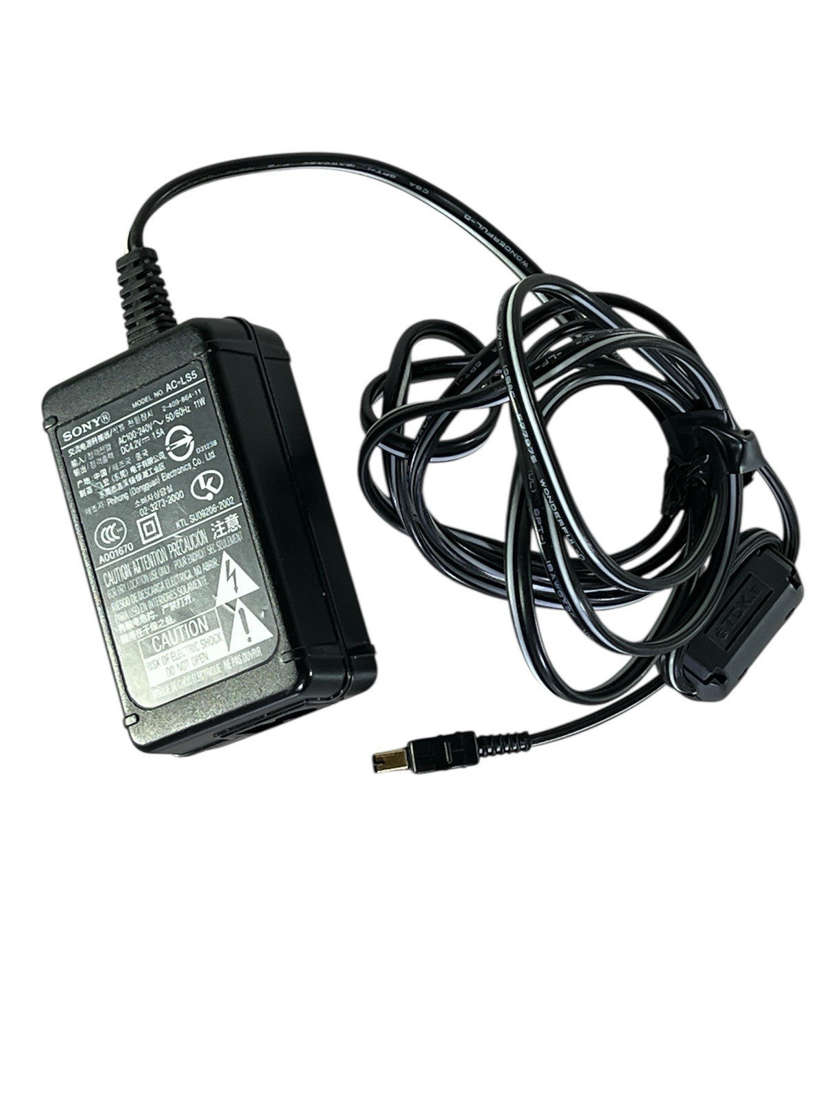 Original Sony Ladegerät Netzteil AC-LS5 für Cyber-shot