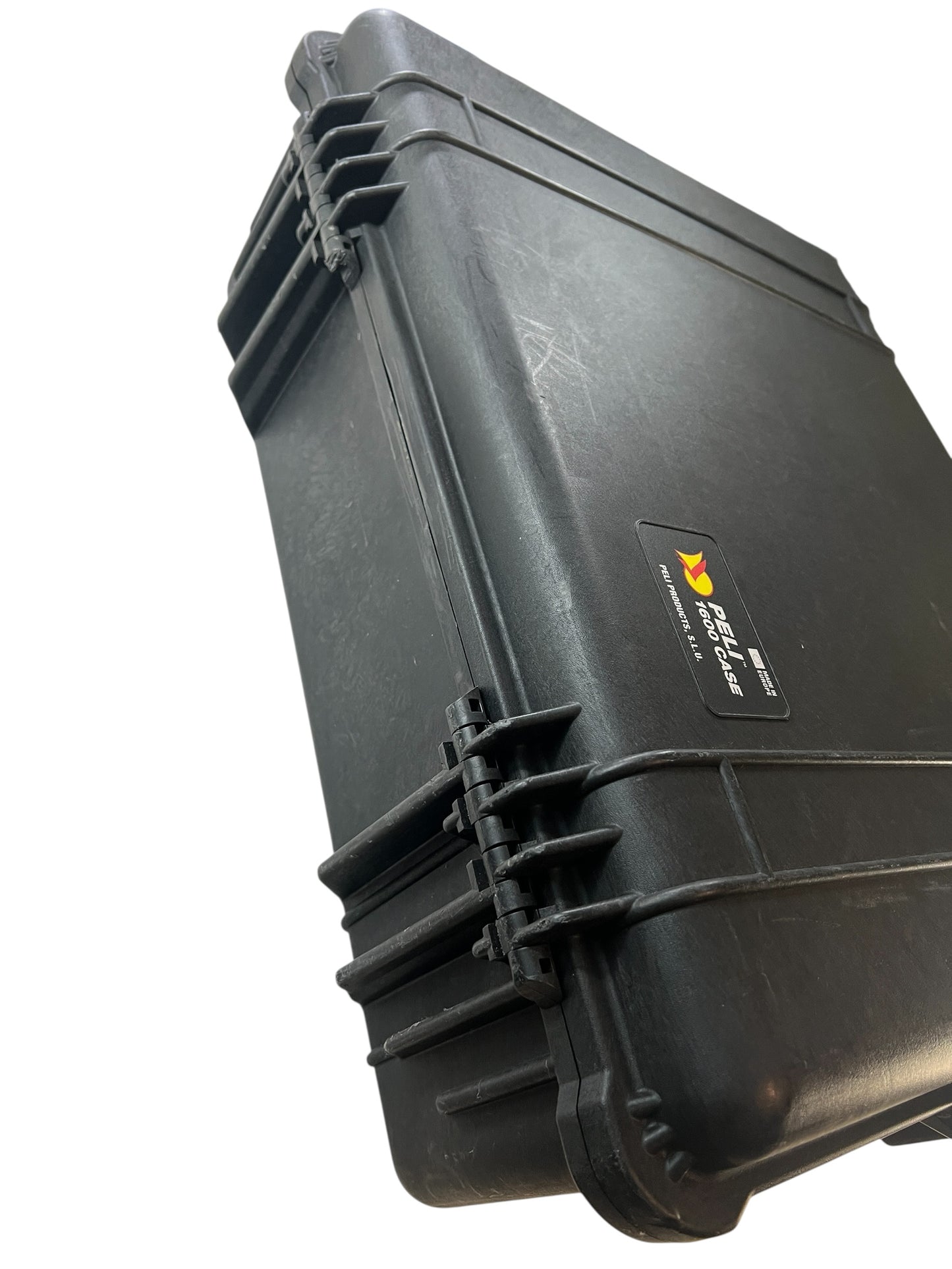 Peli 1600 Protector Case with Custom Foam – Black