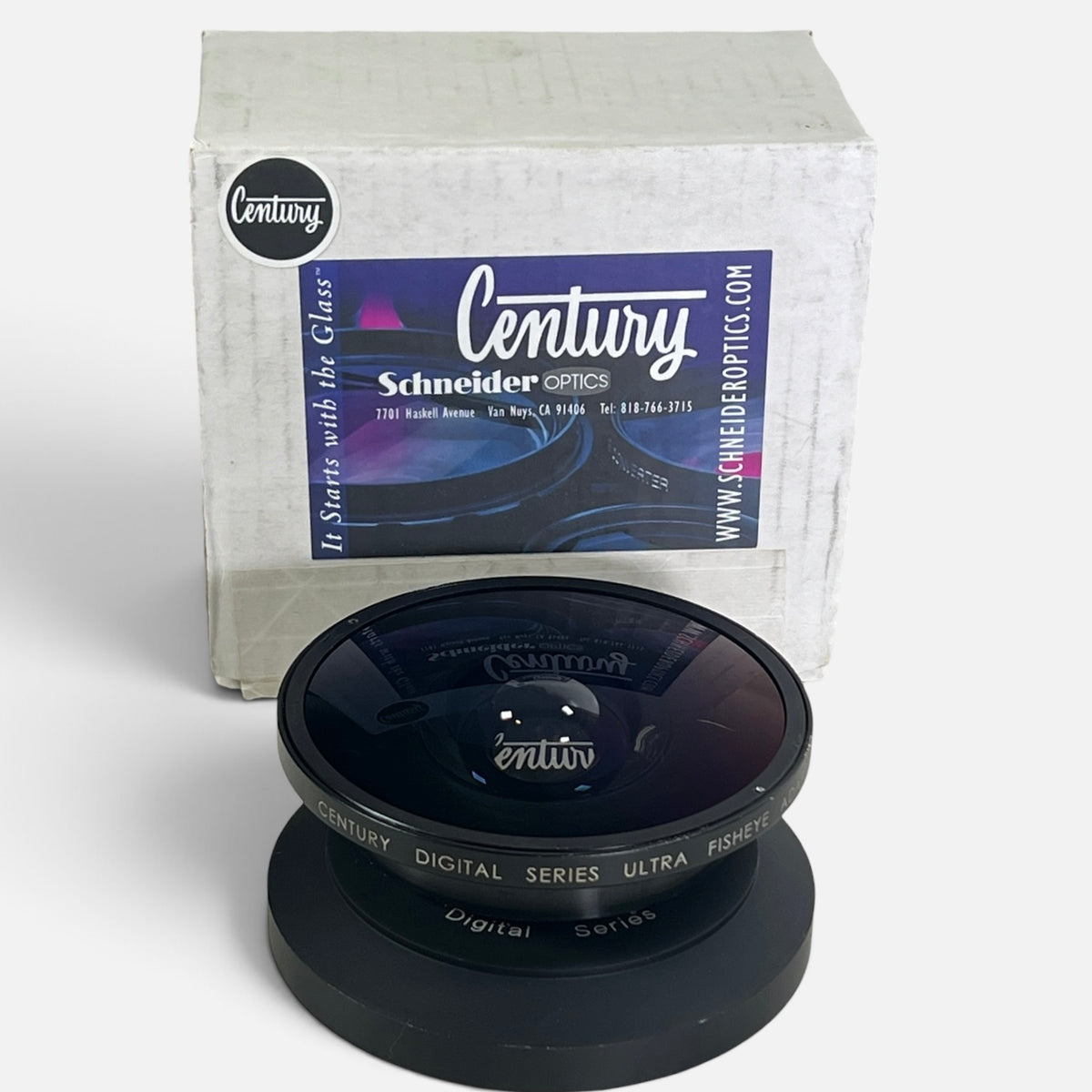 Century Optics MK1 Death Lens 0.3x Fisheye Sony VX1000 Bayonet + Box