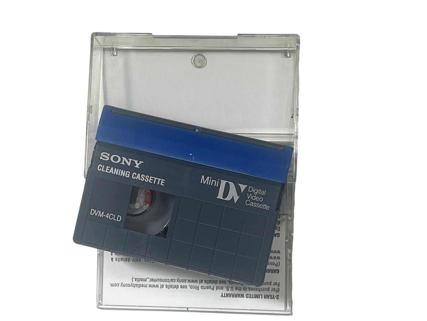 MiniDV / HDV Head Cleaning Tapes — Sony & TDK