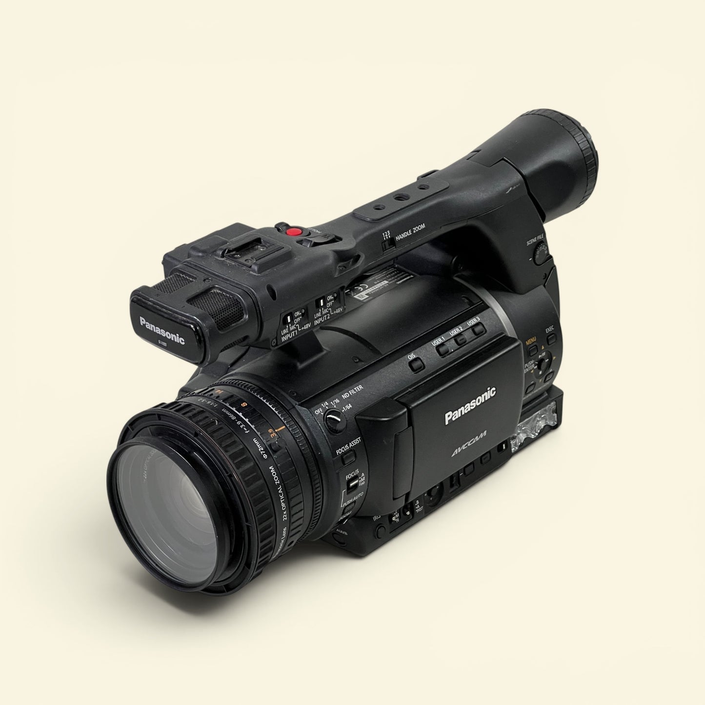 PANASONIC AG-AC160AEJ CAMCORDER 95 hours use