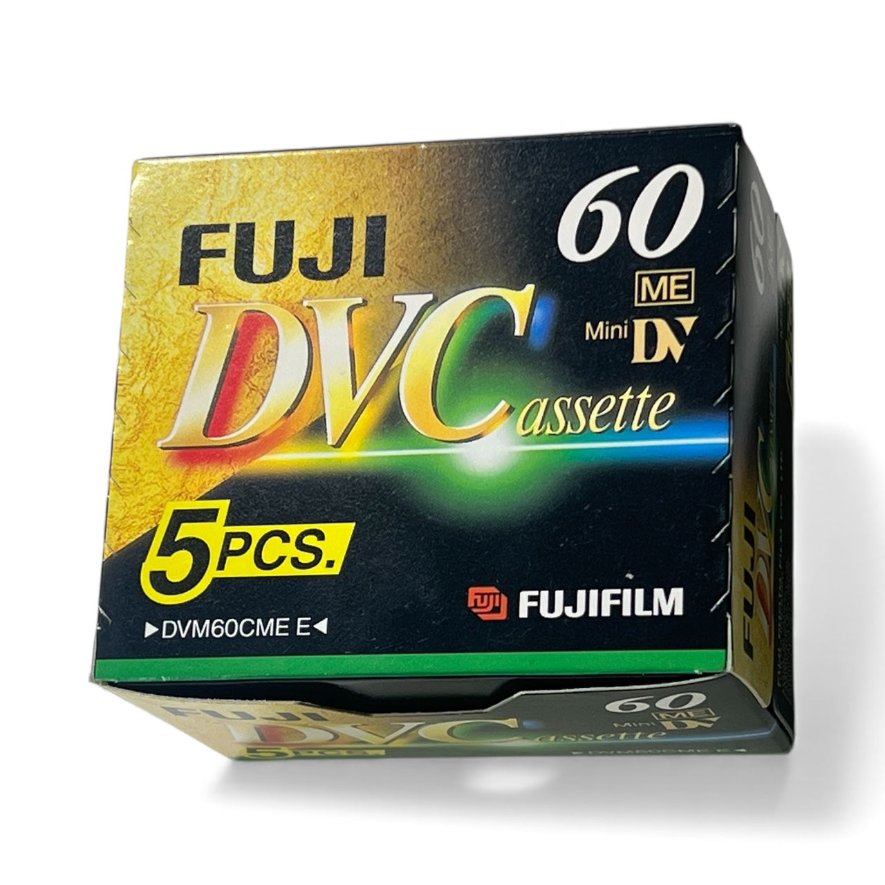 Fujifilm DVC / DVM60 MiniDV Cassette (60min) — New / Sealed Tape
