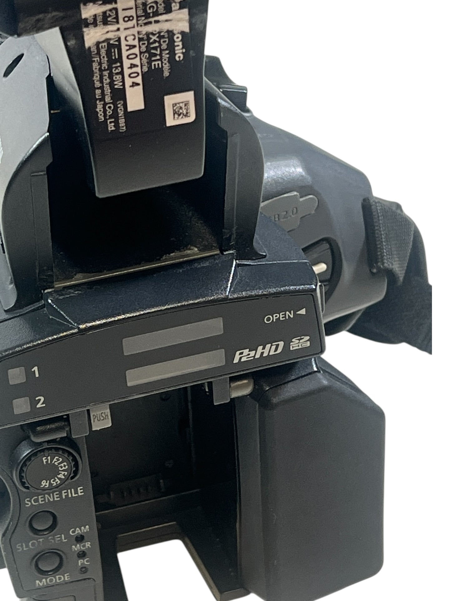 Panasonic AG-HPX171E P2 HD Camcorder 2459 hours