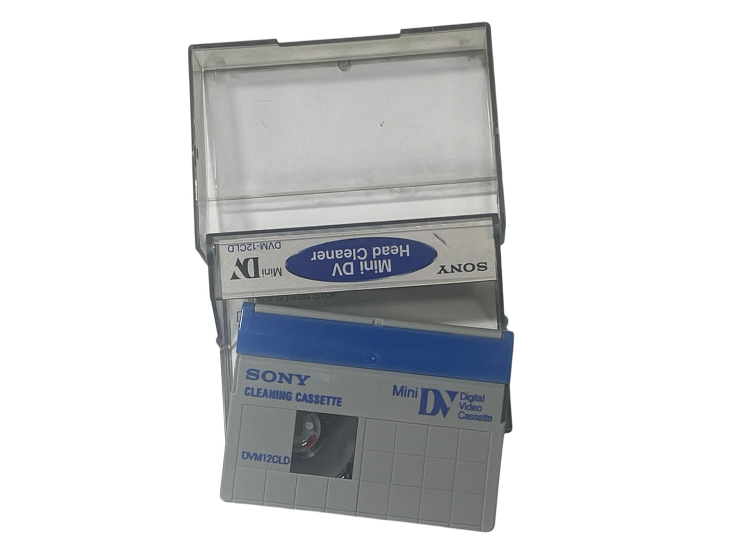 MiniDV / HDV Head Cleaning Tapes — Sony & TDK