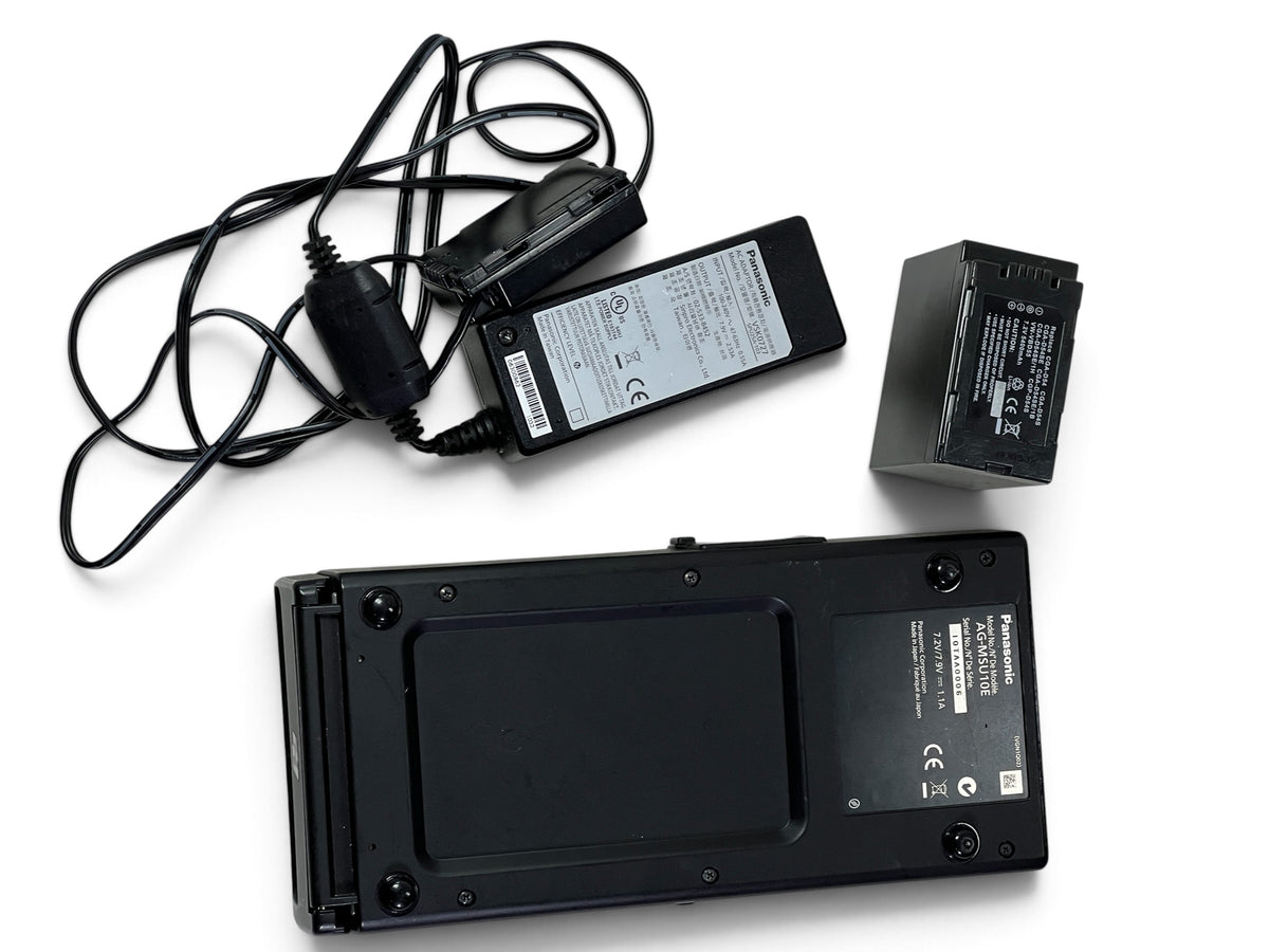 Panasonic AG-MSU10 P2 Storage Unit AG-MBX10 250GB SSD 32GB P2 Card + Charger