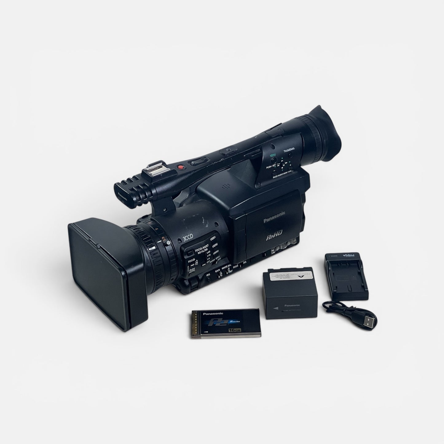 Panasonic AG-HPX171E P2 HD Camcorder 2459 hours