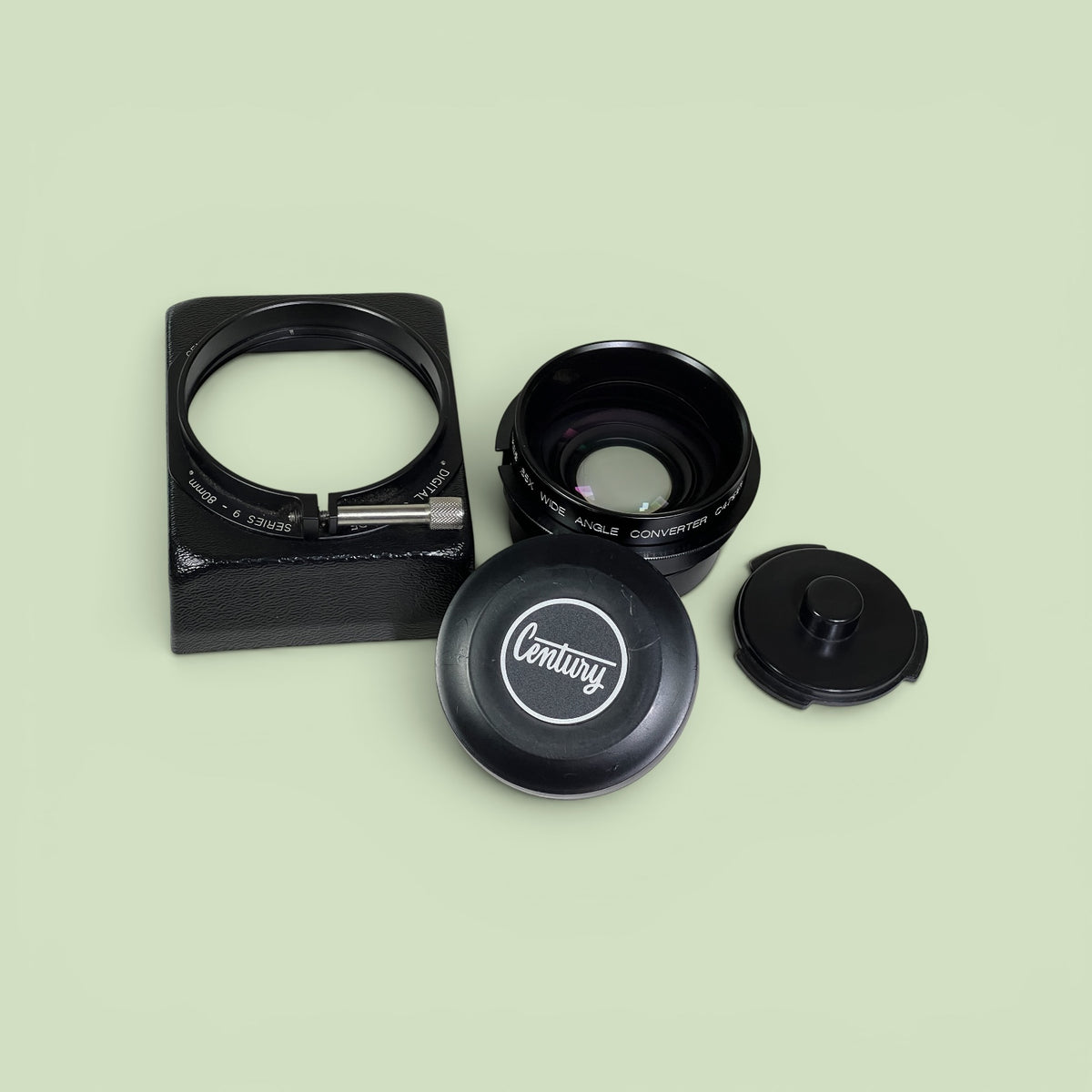 Century Precision Optics 0.65× Wide Angle Converter Lens with Digital Sunshade Series 9 (80 mm)