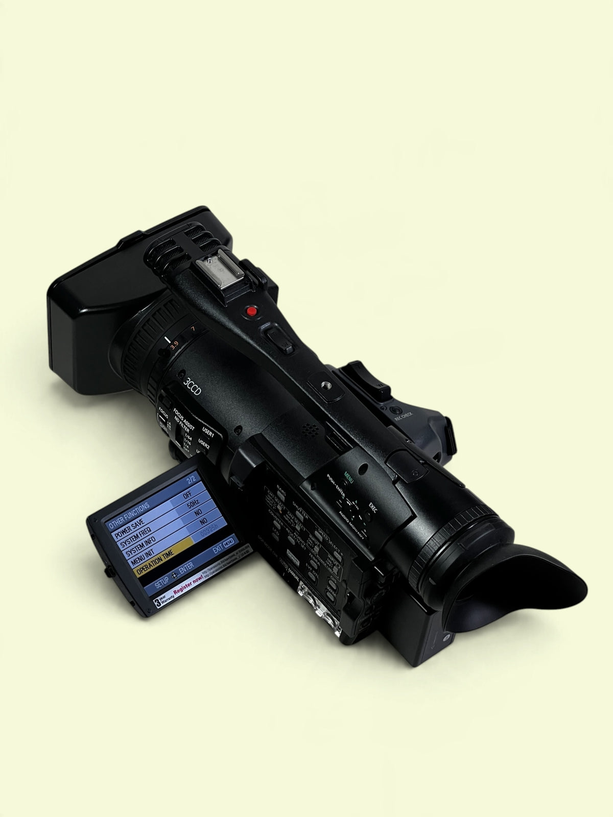 Panasonic AG-HMC151EJ 3CCD AVCCAM PAL Camcorder 324H Boxed ✨