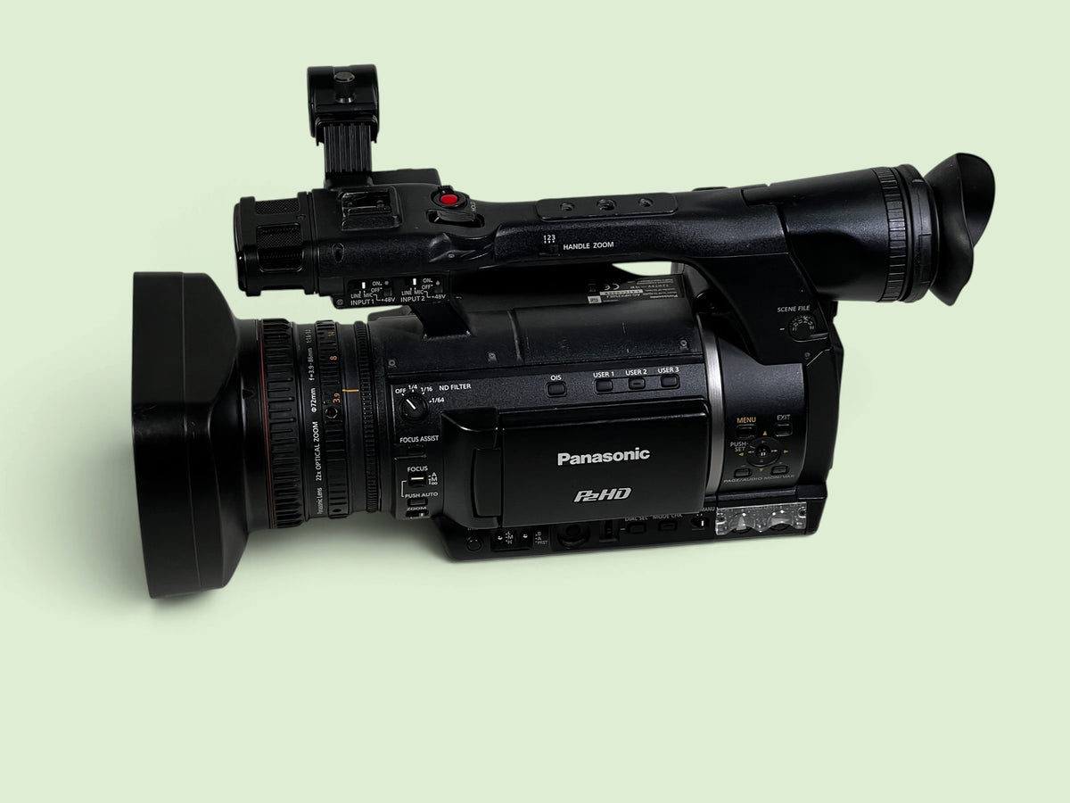 Panasonic AG-HPX250EJ P2 HD 3MOS Camcorder 15251H