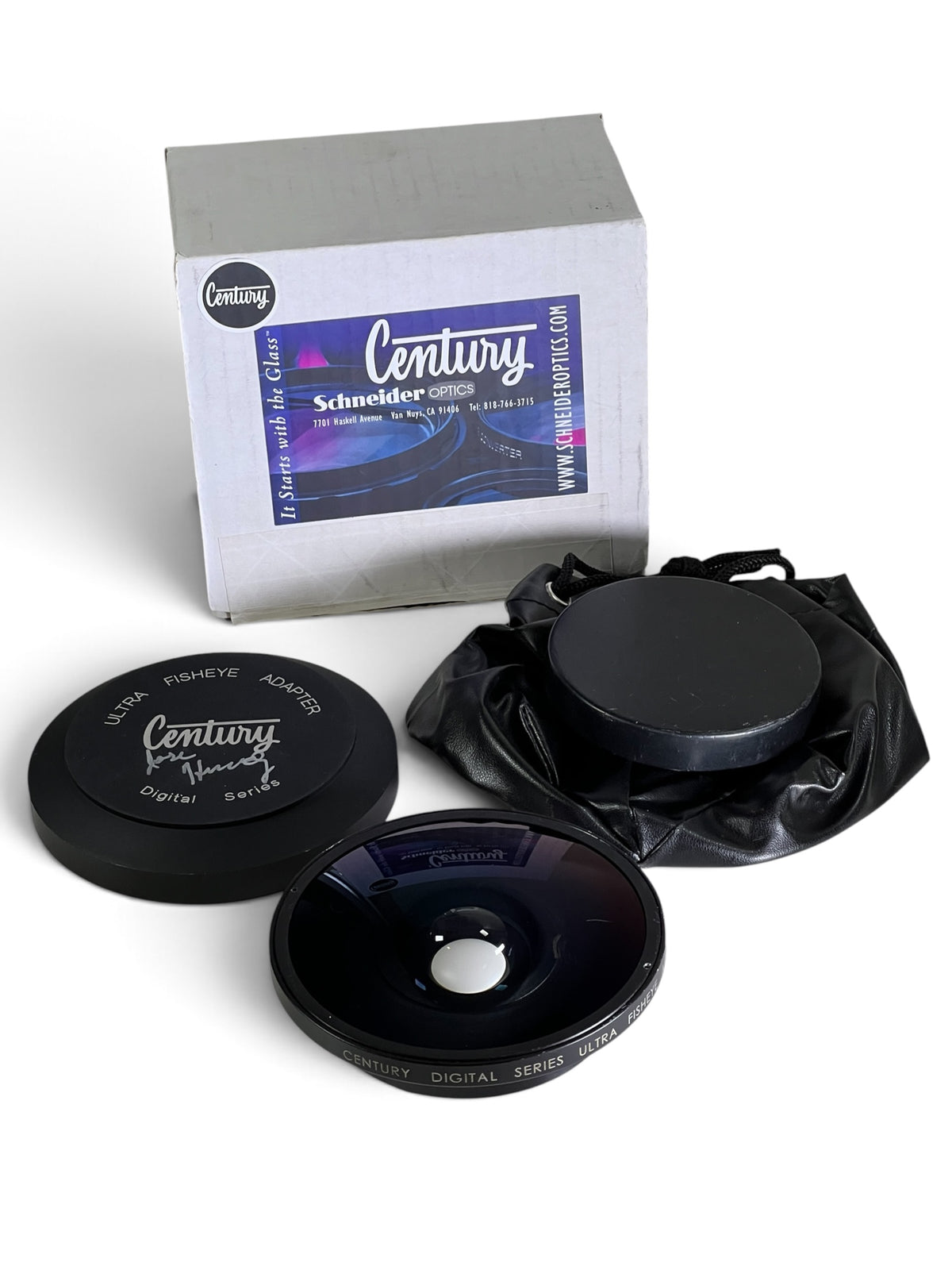 Century Optics MK1 Death Lens 0.3x Fisheye Sony VX1000 Bayonet + Box