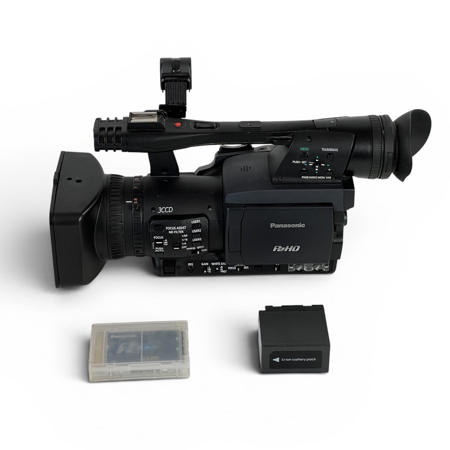 Panasonic AG-HPX171E P2 HD Camcorder 694h