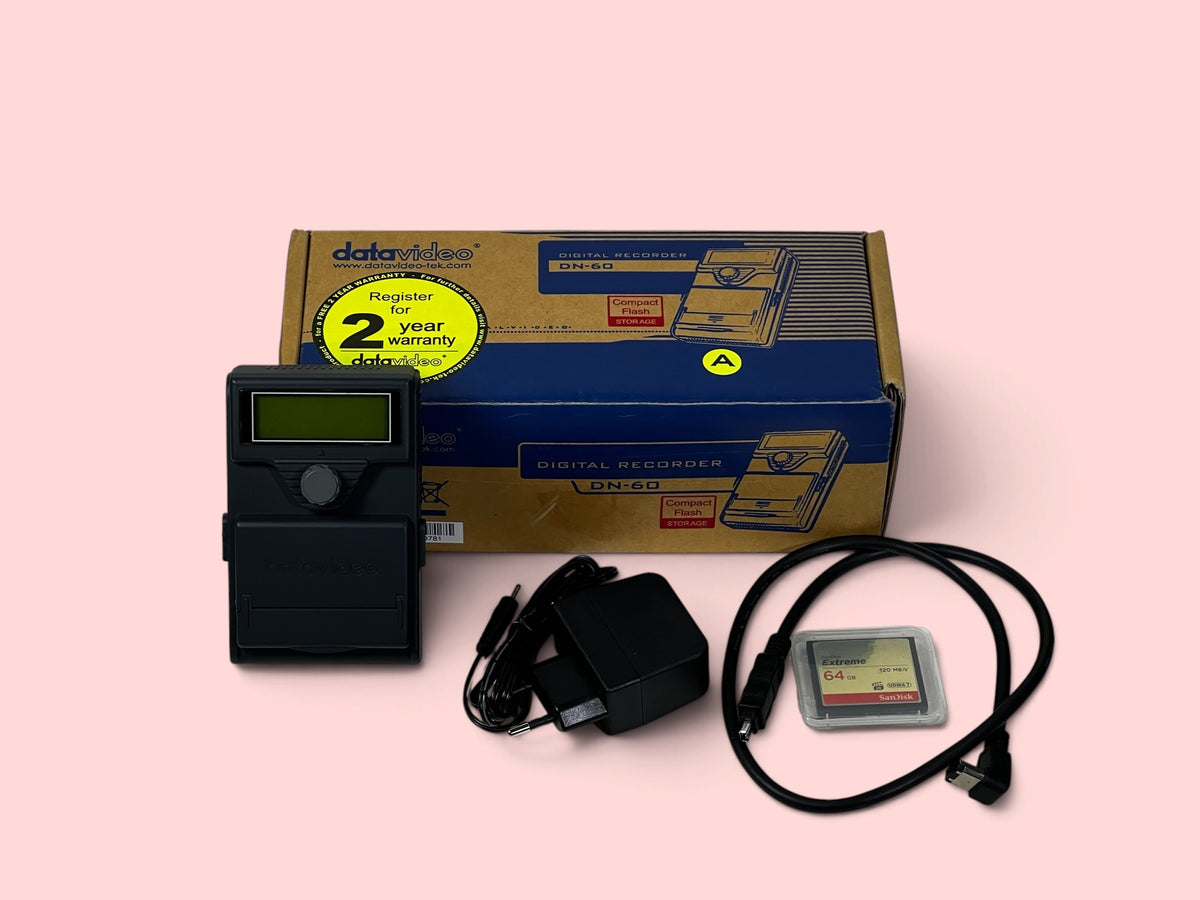 Datavideo DN-60 DV HDV Tapeless CF Recorder OVP 📦