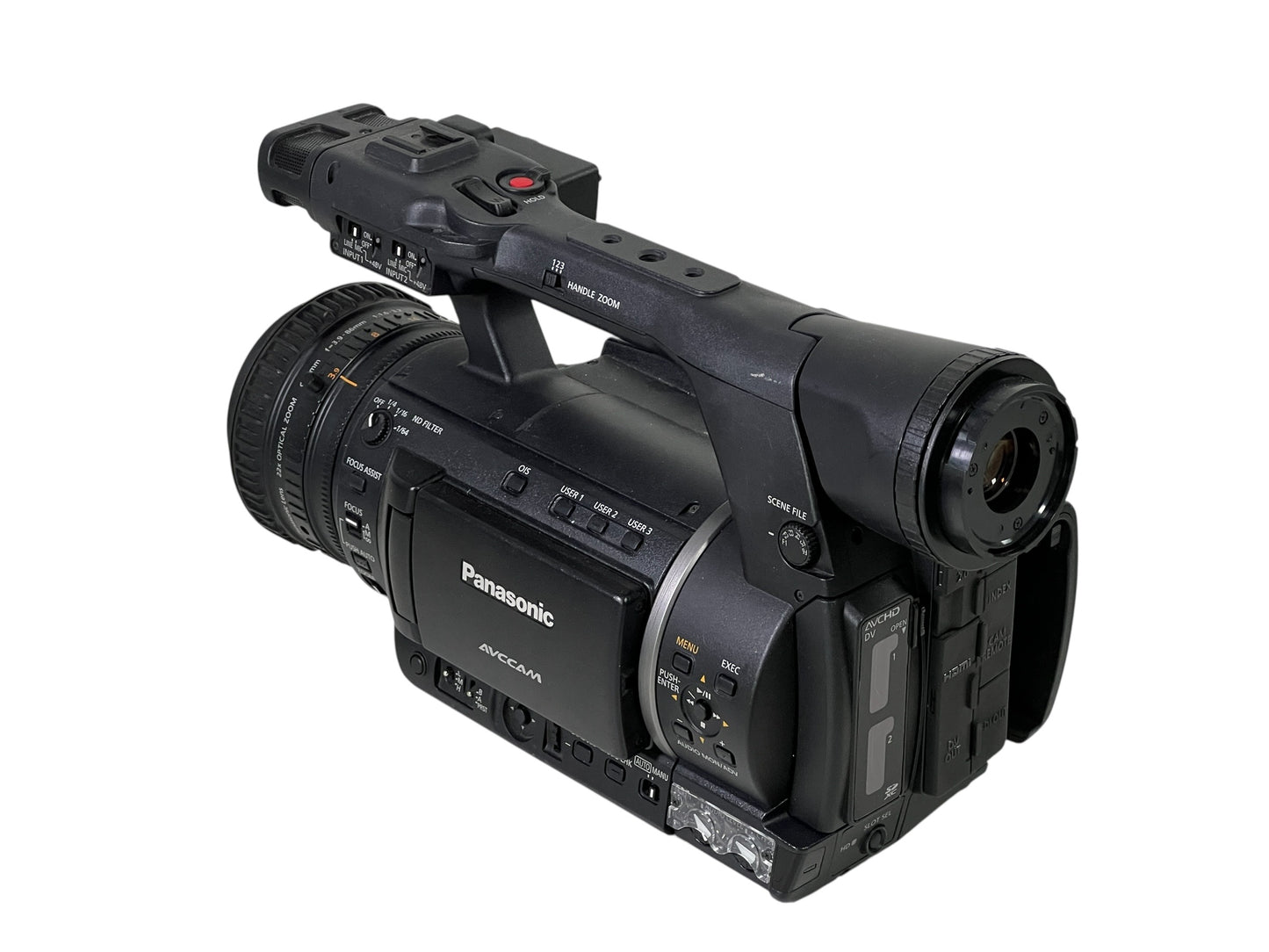 PANASONIC AG-AC160AEJ CAMCORDER 95 hours use