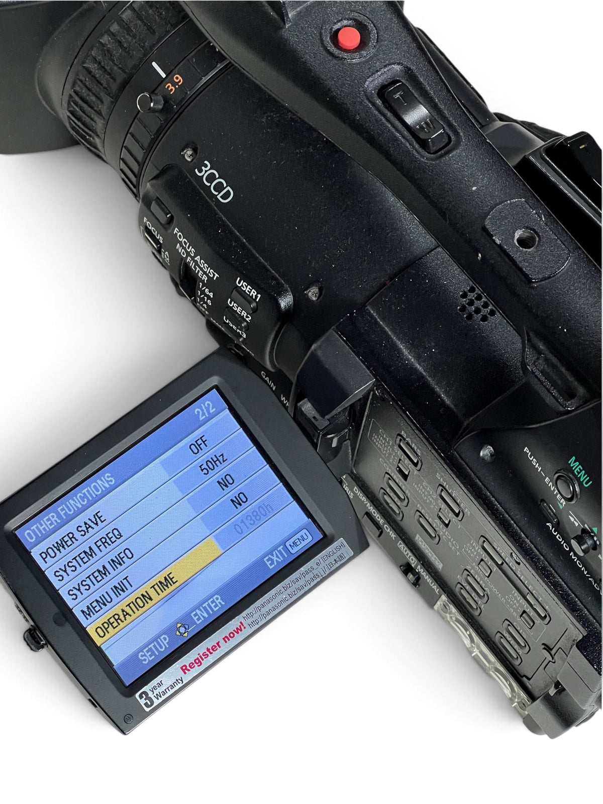 Panasonic AG-HMC151E PAL Camcorder | 1380 Hours