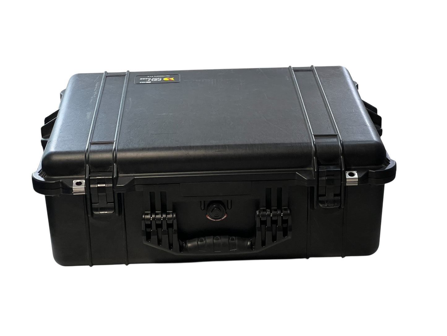 Peli 1600 Protector Case with Custom Foam – Black