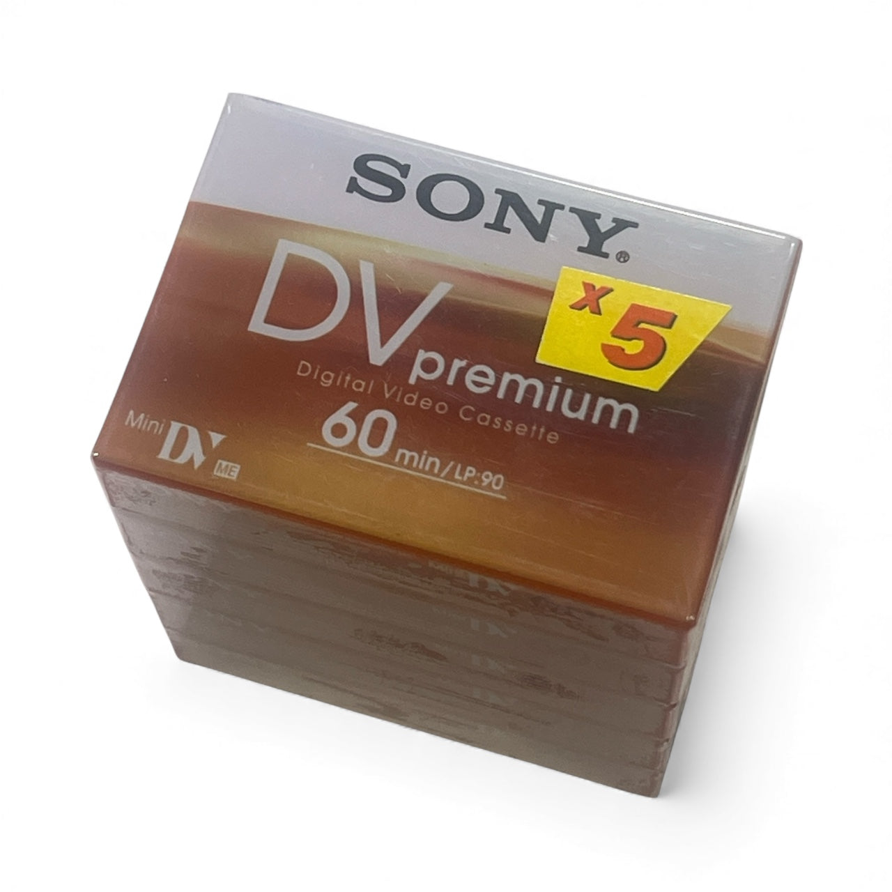 Sony Premium Mini DV Tape Pack — DVM60PR4 (5-Pack) — Sealed