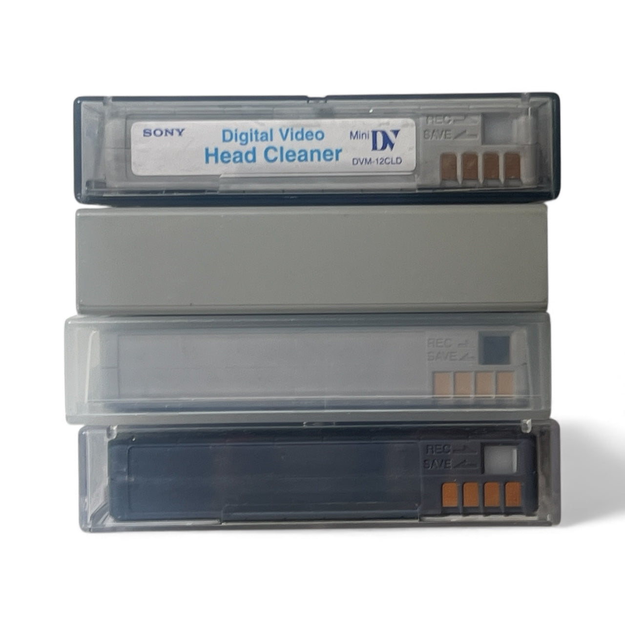MiniDV / HDV Head Cleaning Tapes — Sony & TDK