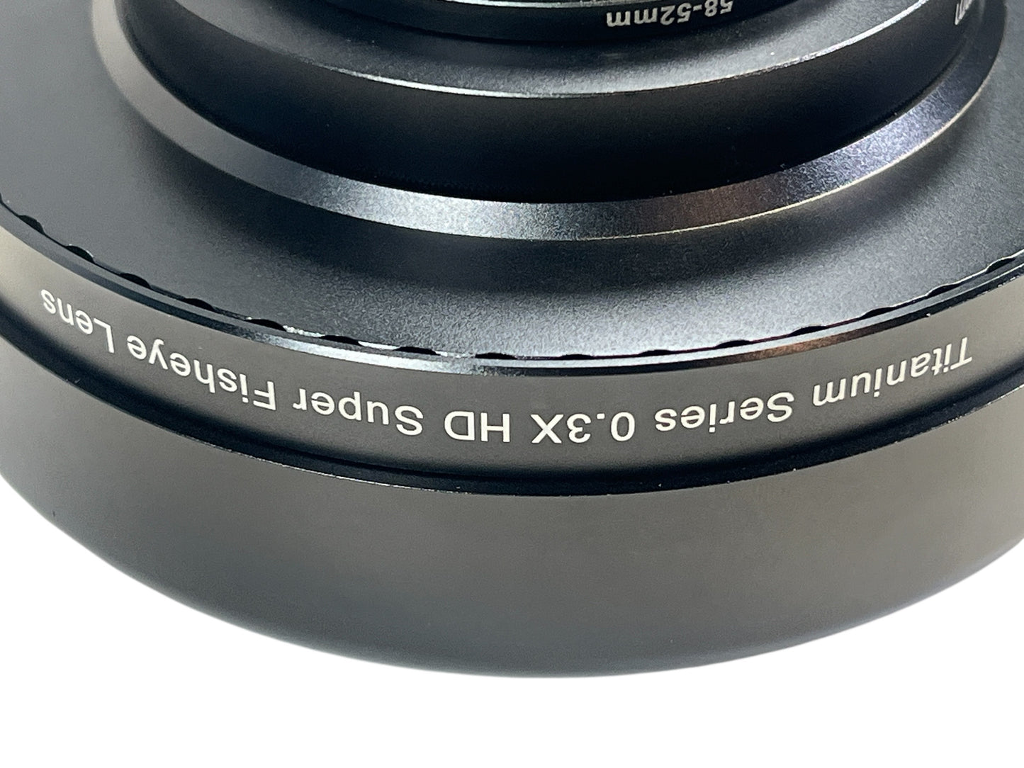 72mm/58mm/52mm 0.3× Titanium Series HD Super Fisheye Lens