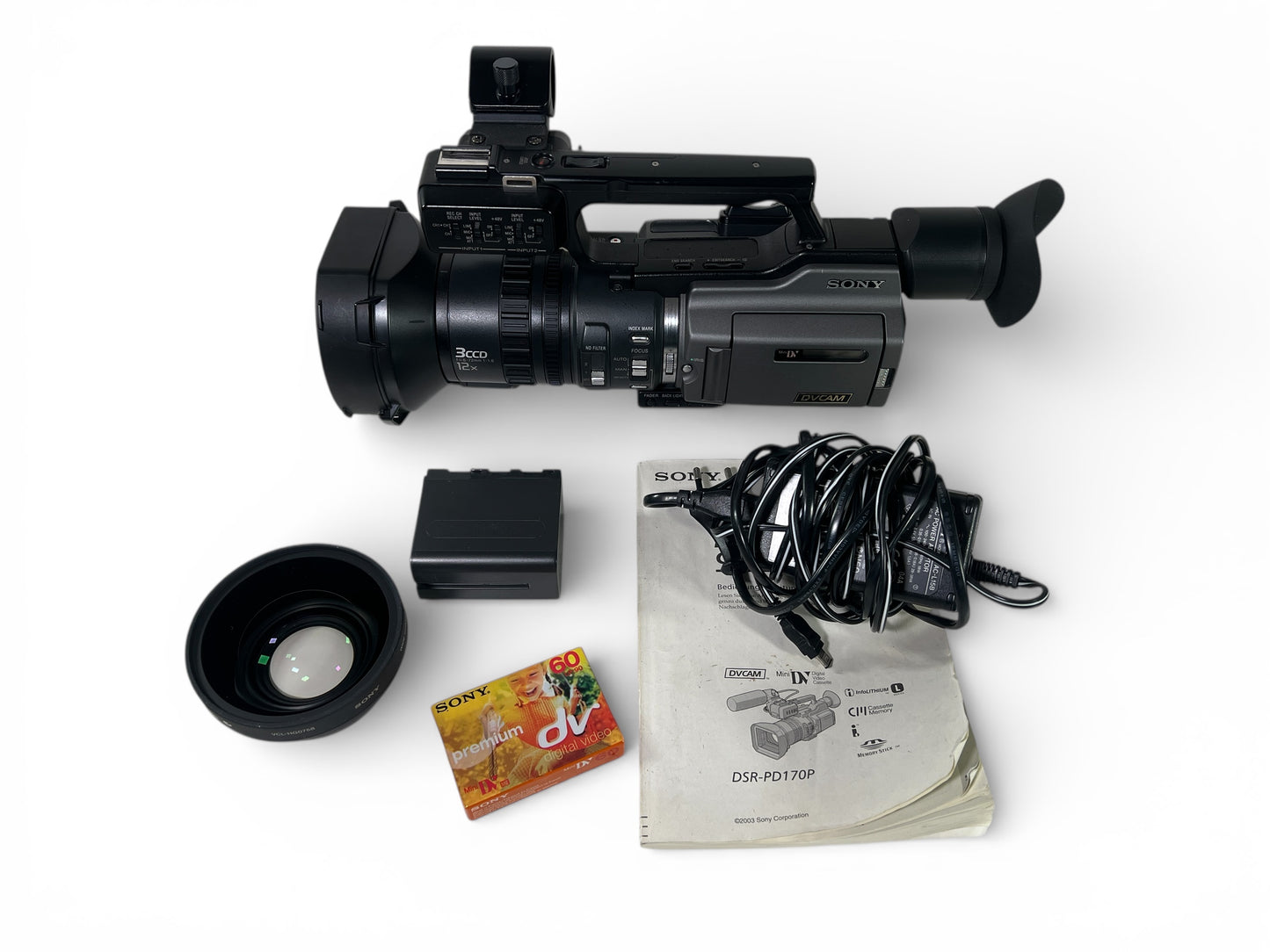 Sony DSR-PD170P professional camcorder