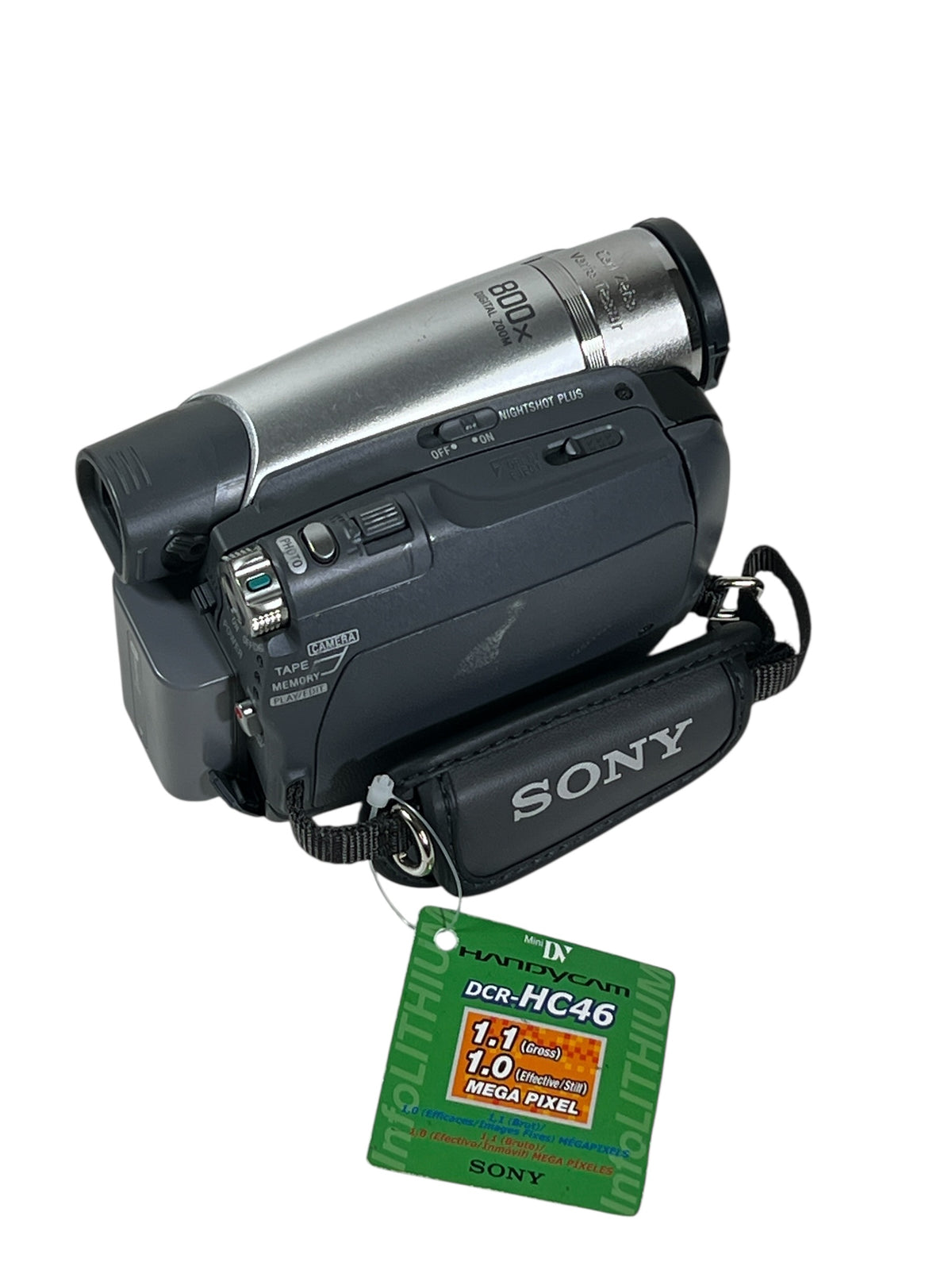 Sony DCR-HC46E PAL MiniDV Handycam Camcorder