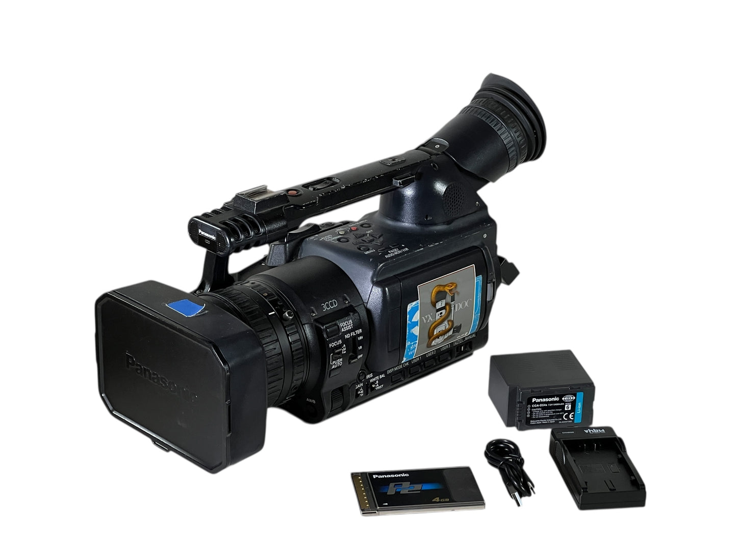 Panasonic AG-HVX201AE Camcorder - P2 - 3019hrs