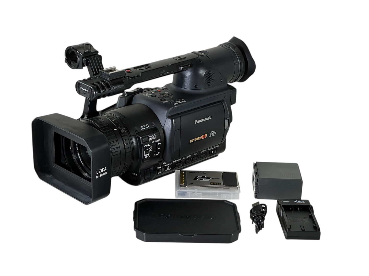 Panasonic AG-HVX200E Camcorder - P2 - 3007hrs