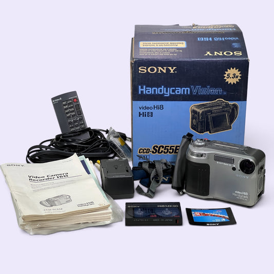 Sony CCD-SC55E PAL Video8 / Hi8 OVP