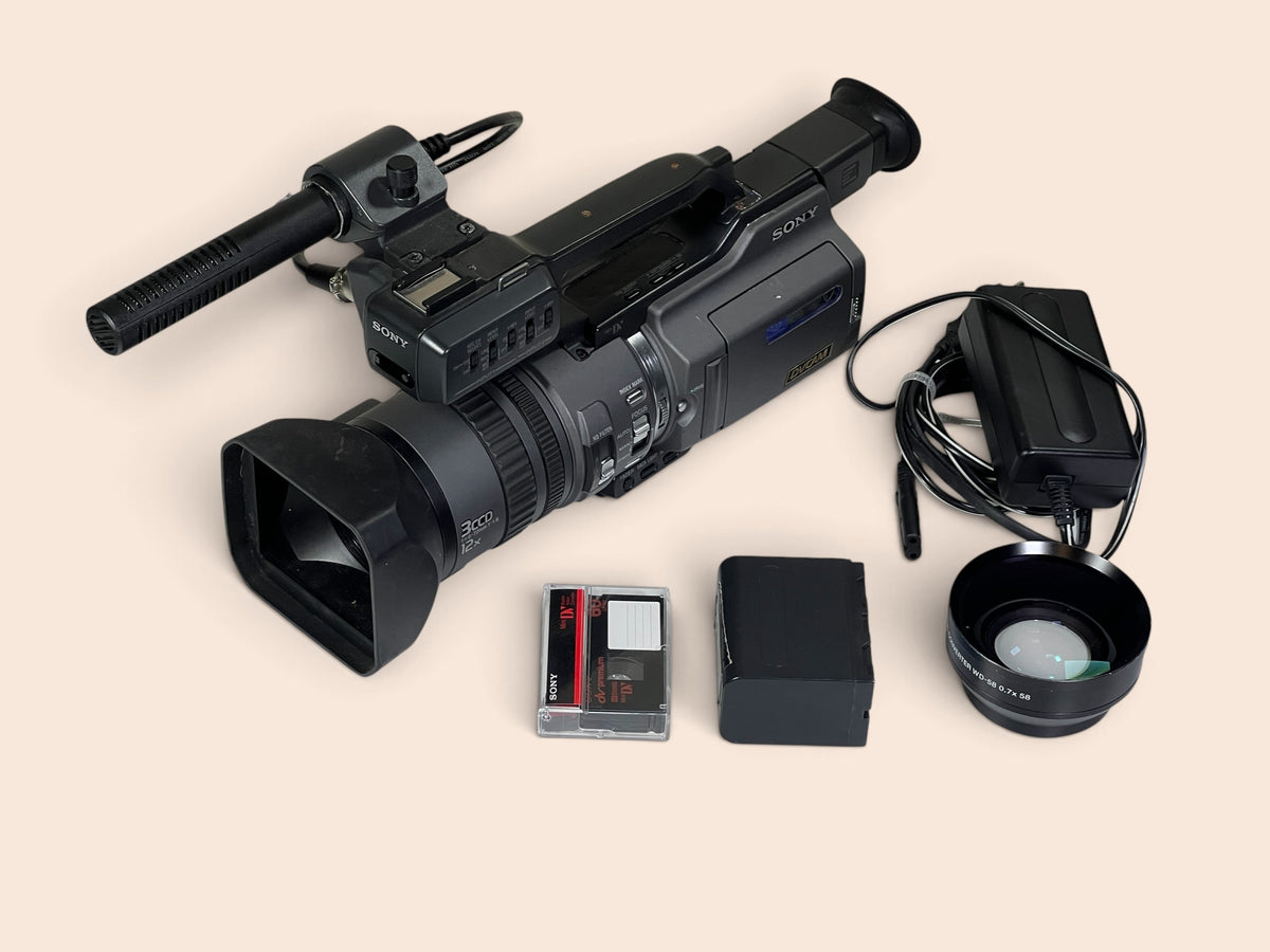 Sony DSR-PD150P 3CCD DVCAM MiniDV Camcorder PAL Serviced ✨