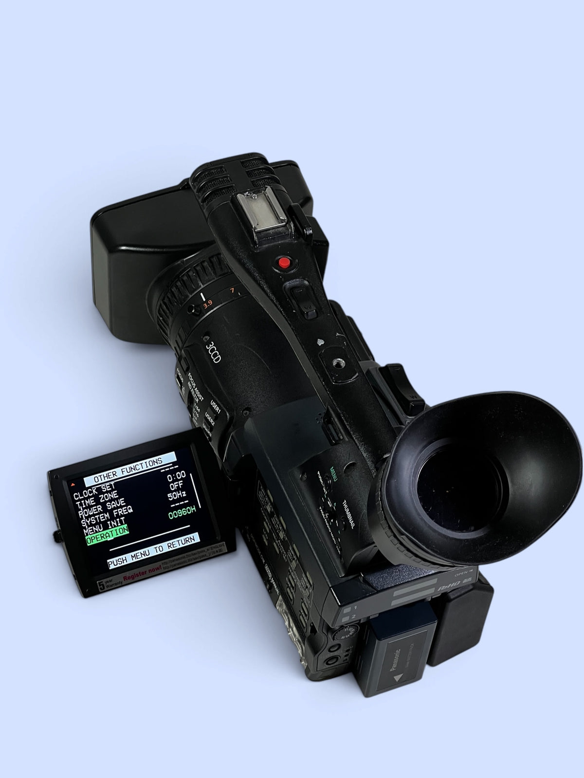 Panasonic AG-HPX171E P2 HD Camcorder 958H
